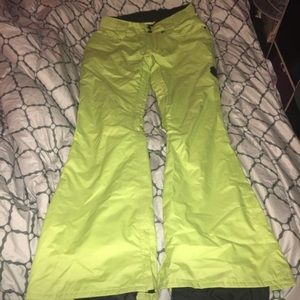 Fleece lined snowboarding pants. Special blend